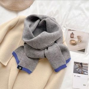 Warm Winter Knitted Scarf Women Fashion Thick Yarn Neckerchief Muffler